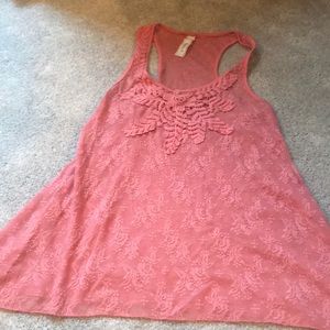 Lace Razorback tank